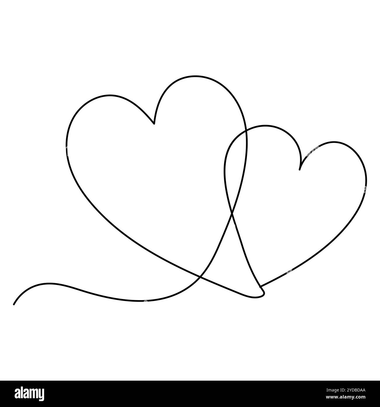 Giornata internazionale della donna 8 marzo, design a linea singola Illustrazione Vettoriale