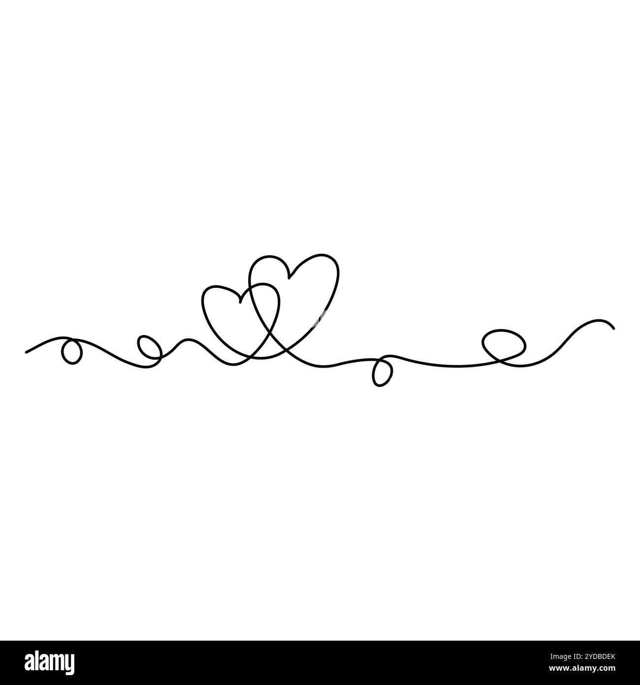 Giornata internazionale della donna 8 marzo, design a linea singola Illustrazione Vettoriale