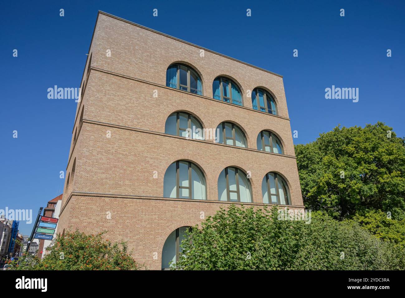 Google Alphabet Hauptsitz Berlin, Tucholskystraße, Mitte, Berlin, Deutschland Foto Stock