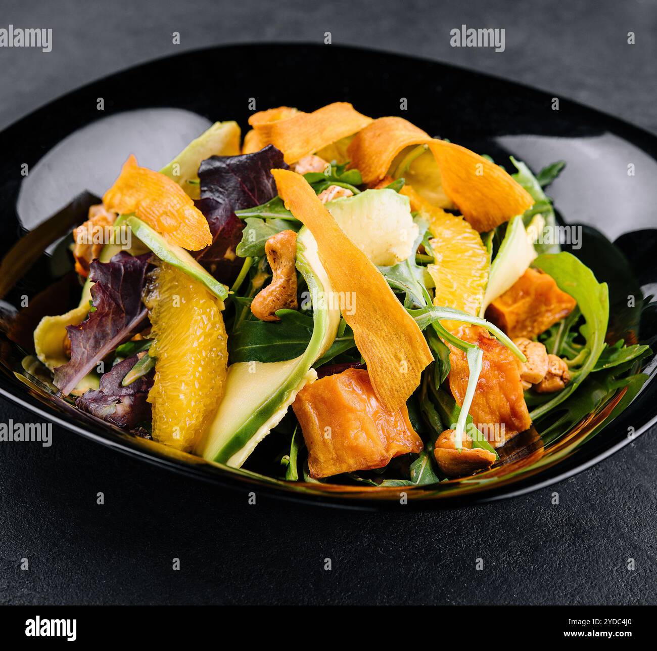 Ingredienti per un sano cibo stagionale di verde Foto Stock