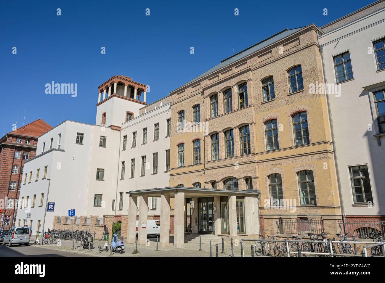 Google Alphabet Hauptsitz Berlin, Tucholskystraße, Mitte, Berlin, Deutschland Foto Stock