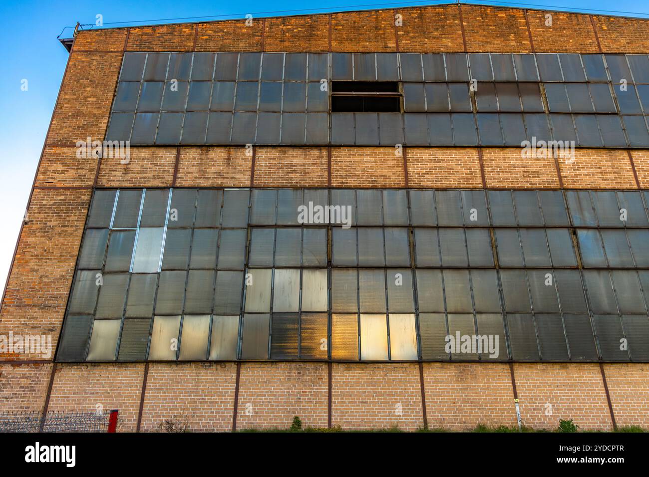 Fallimento e chiusura degli impianti di produzione dell'acciaio a Czestochowa, proteste in difesa di ISD Huta Czestochowa Foto Stock