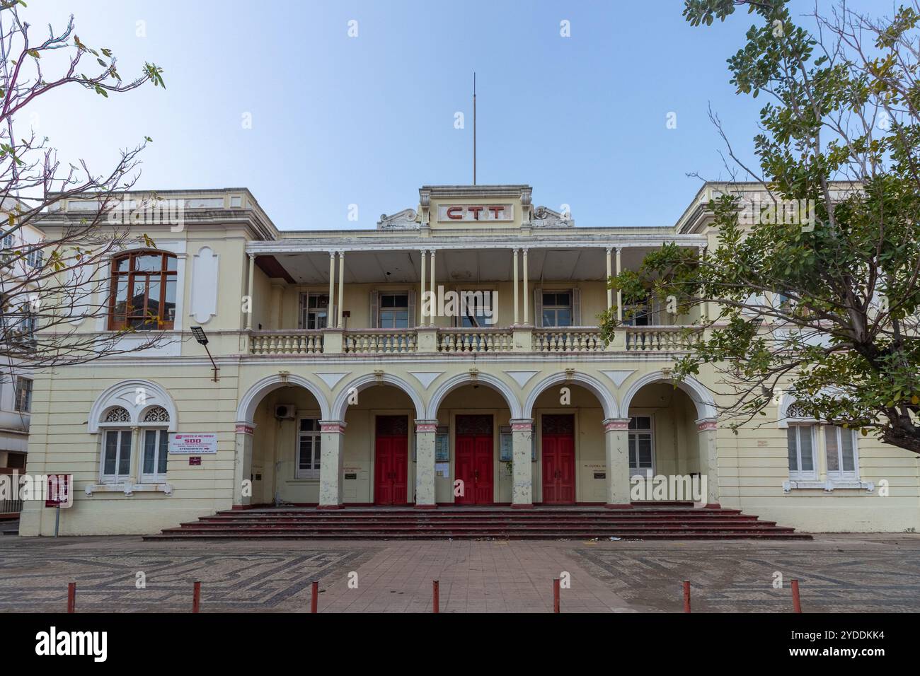 Correios de Mocambique, lo storico edificio postale nel patrimonio architettonico di Maputo Foto Stock