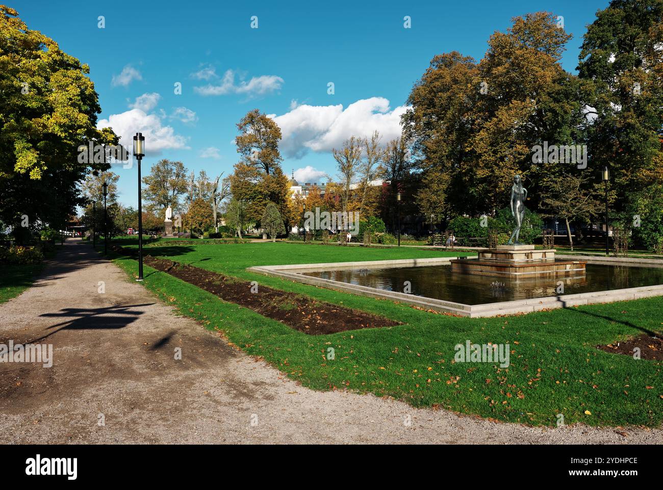 Hoglands Park nel centro di Karlskrona. Foto Stock