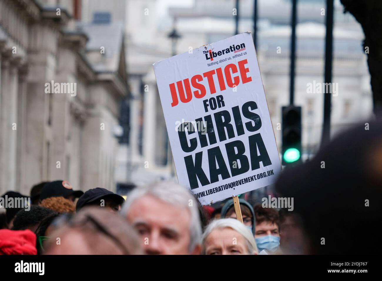 Londra, Regno Unito. 26 ottobre 2024. Il gruppo United Friends and Family Campaign (UFFC) ha marciato e si è radunato nella processione annuale per coloro che sono morti in custodia di polizia, nelle unità di immigrazione e negli ospedali psichiatrici. Credito: Fotografia dell'undicesima ora/Alamy Live News Foto Stock