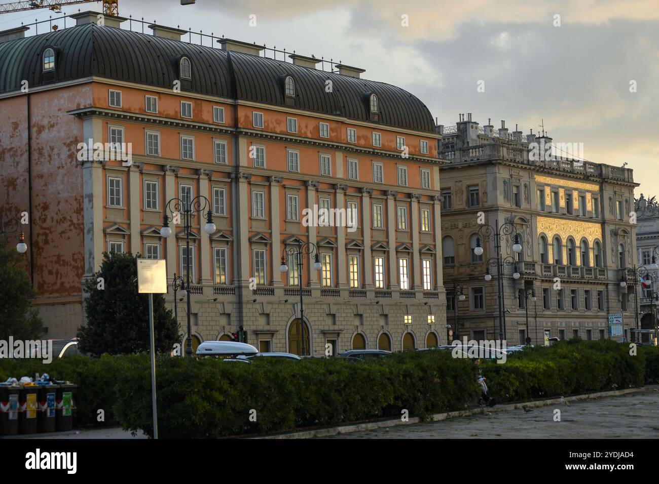 Trieste: Riva tre novembre. Italia Foto Stock