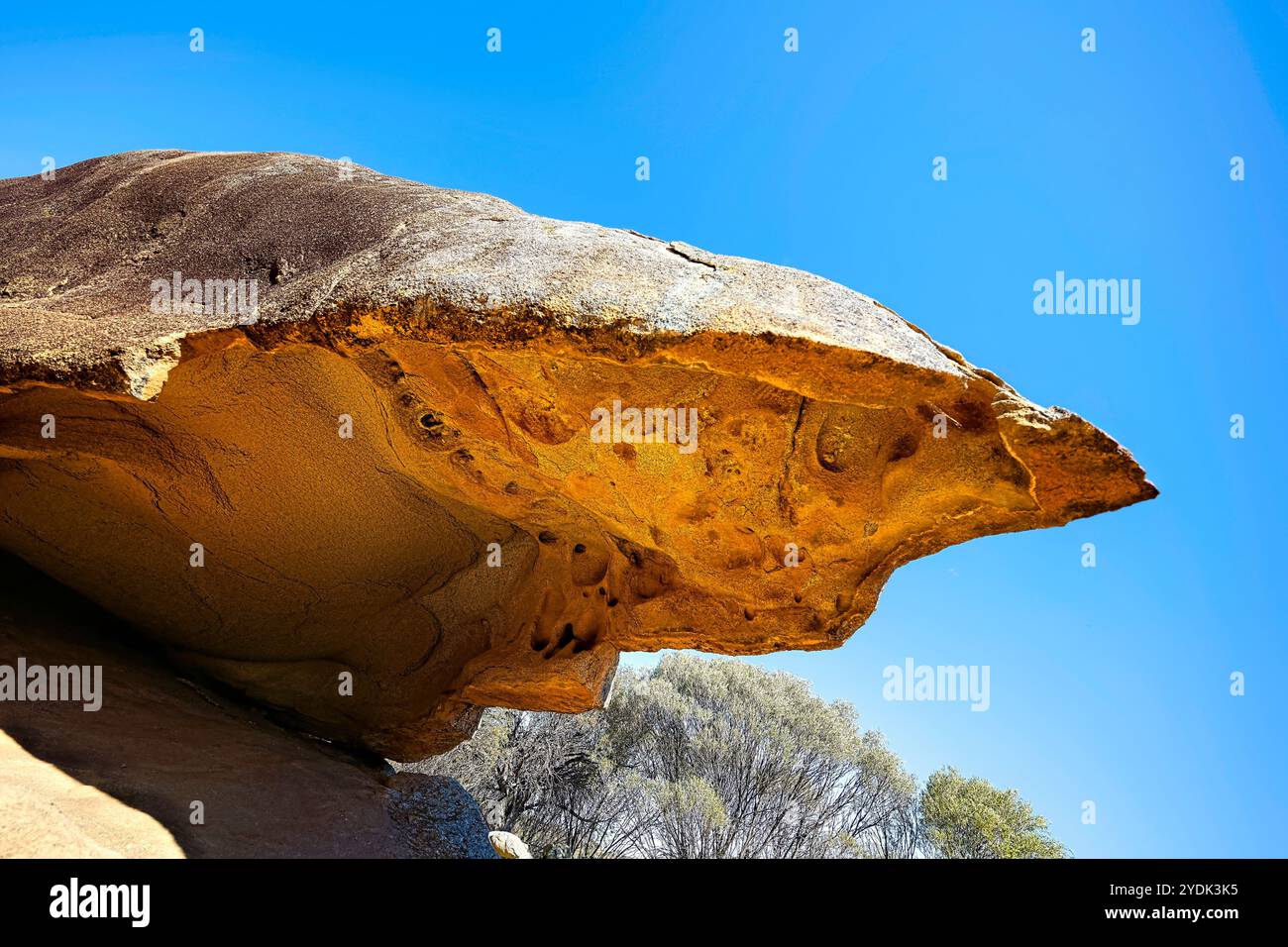 Sharks Mouth Rock, Kellerberrin, Australia Occidentale Foto Stock