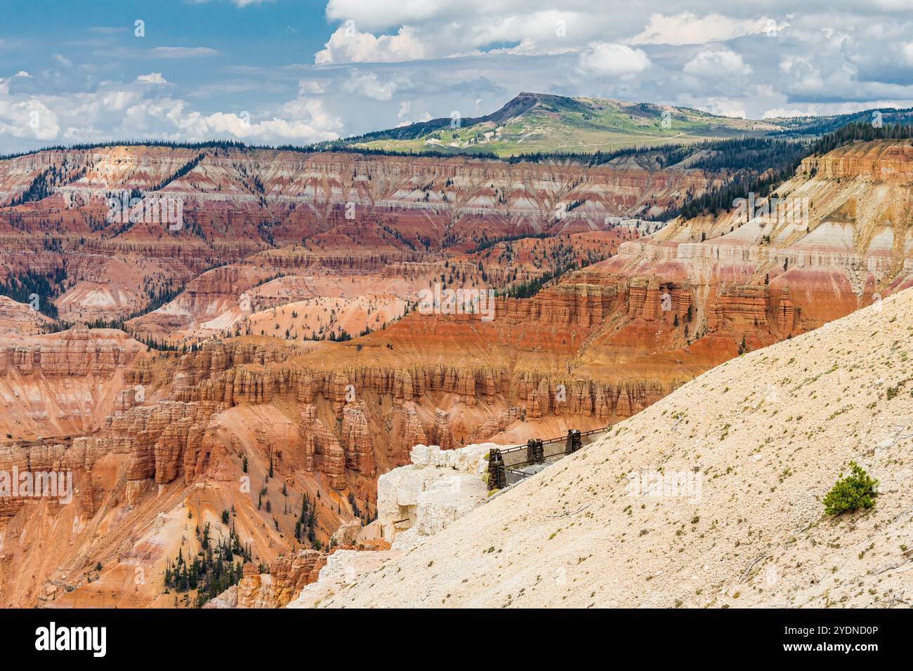 Vista panoramica del Monumento Nazionale di Cedar Breaks da Point Supreme Viewpoint Foto Stock