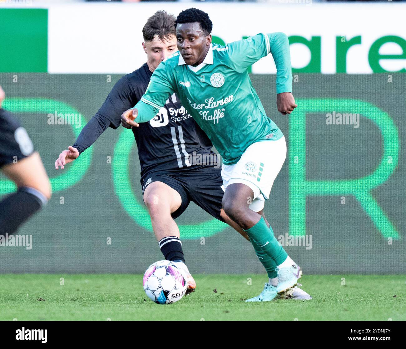 Viborg, Danimarca. 27 ottobre 2024. Ibrahim di Viborg ha detto nel match di super campionato tra Viborg FF e Soenderjyske all'Energi Viborg Arena, domenica 27 ottobre 2024. (Foto: Henning Bagger/Ritzau Scanpix) credito: Ritzau/Alamy Live News Foto Stock