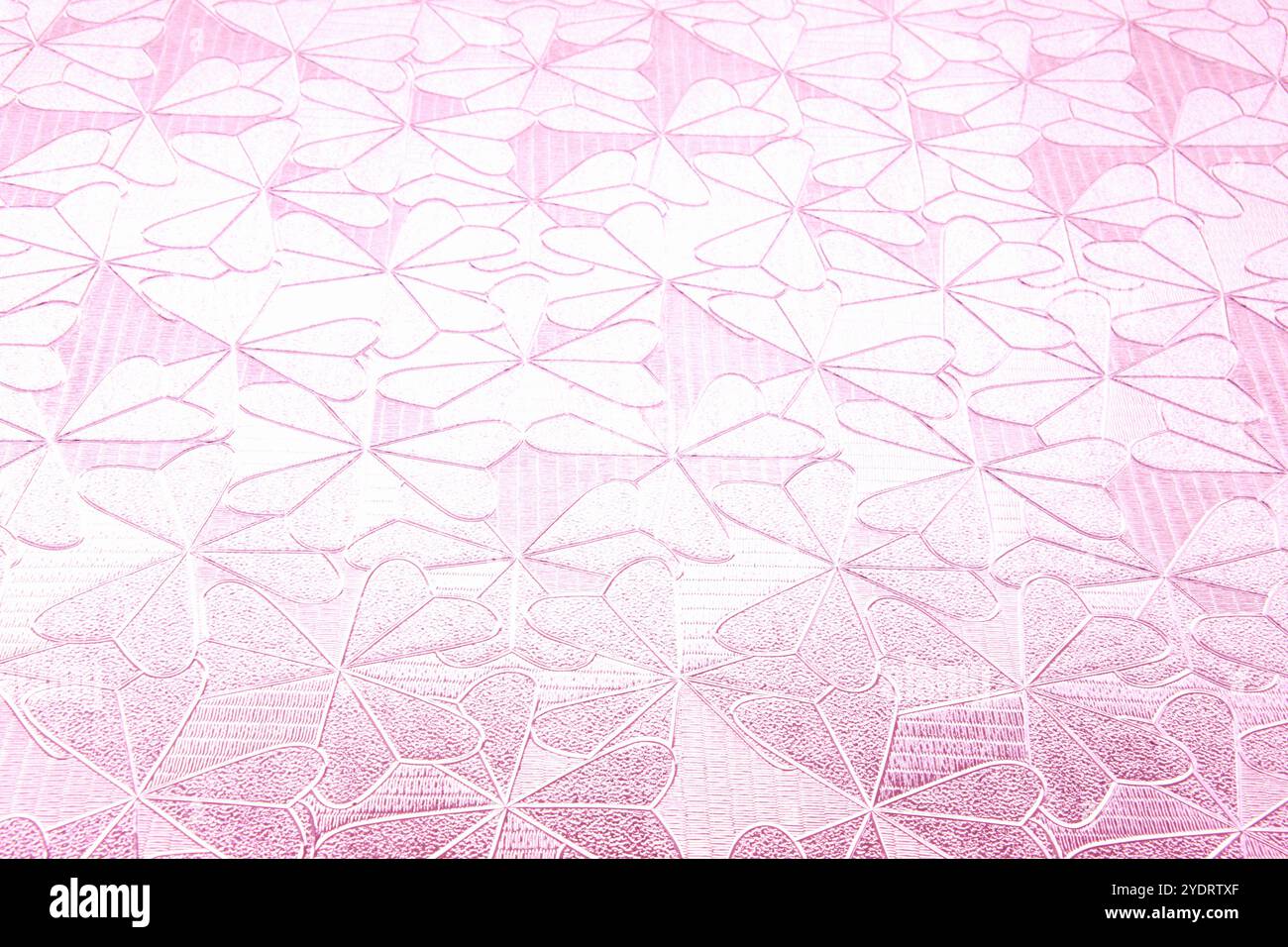 Vetro decorato Foto Stock