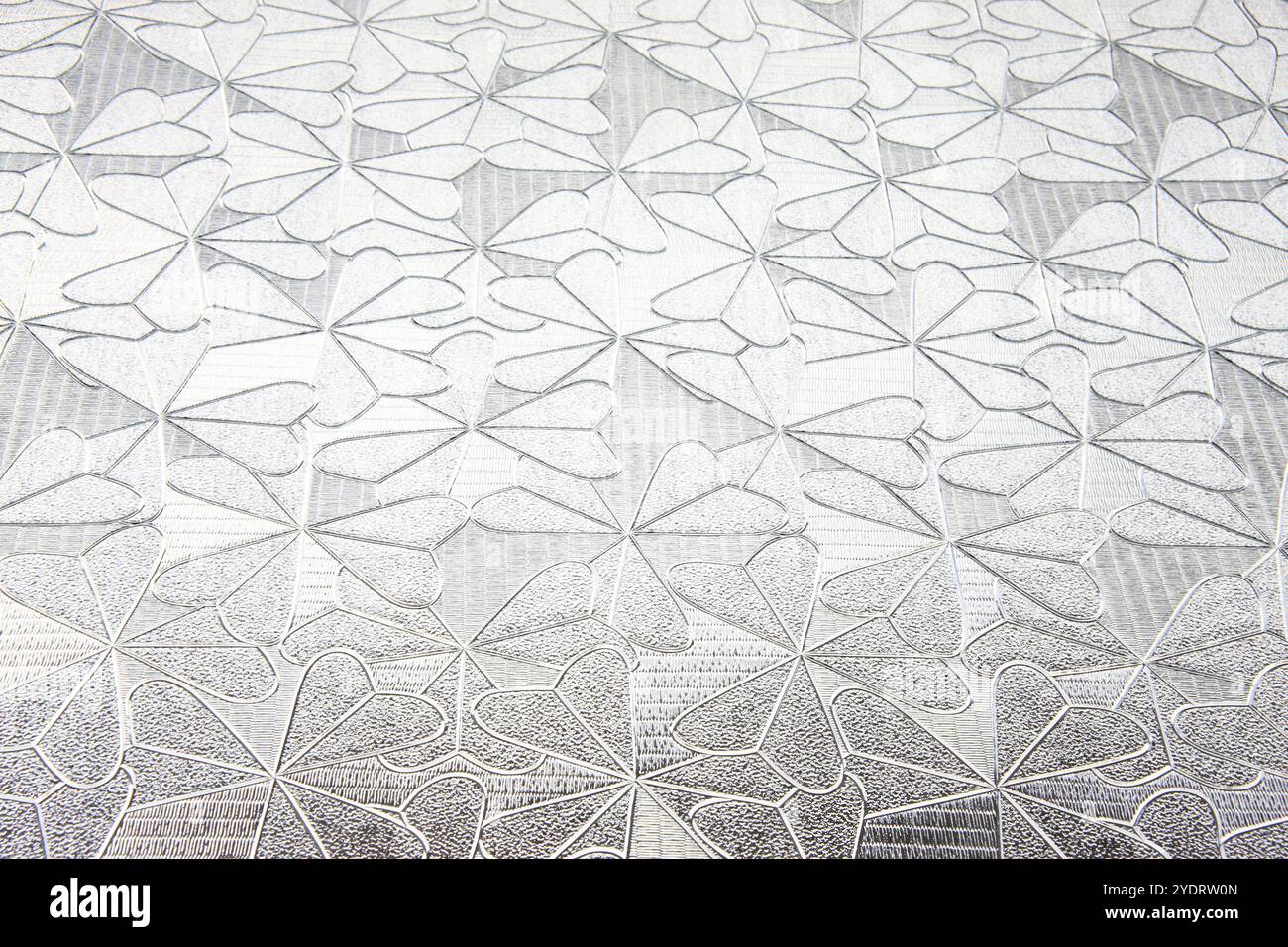 Vetro decorato Foto Stock