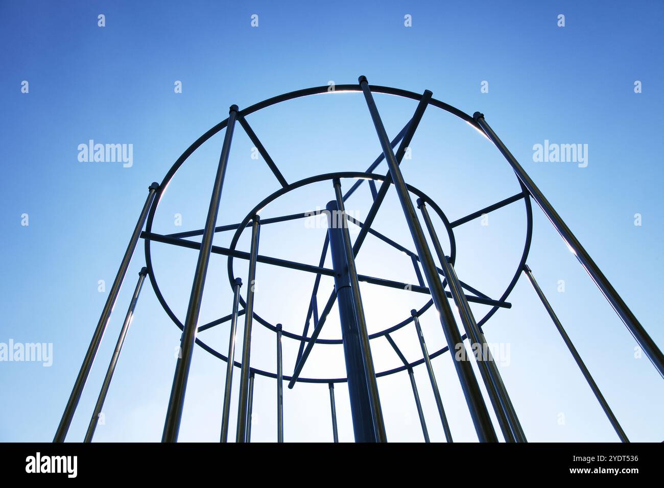 Parco giochi della scuola primaria Foto Stock