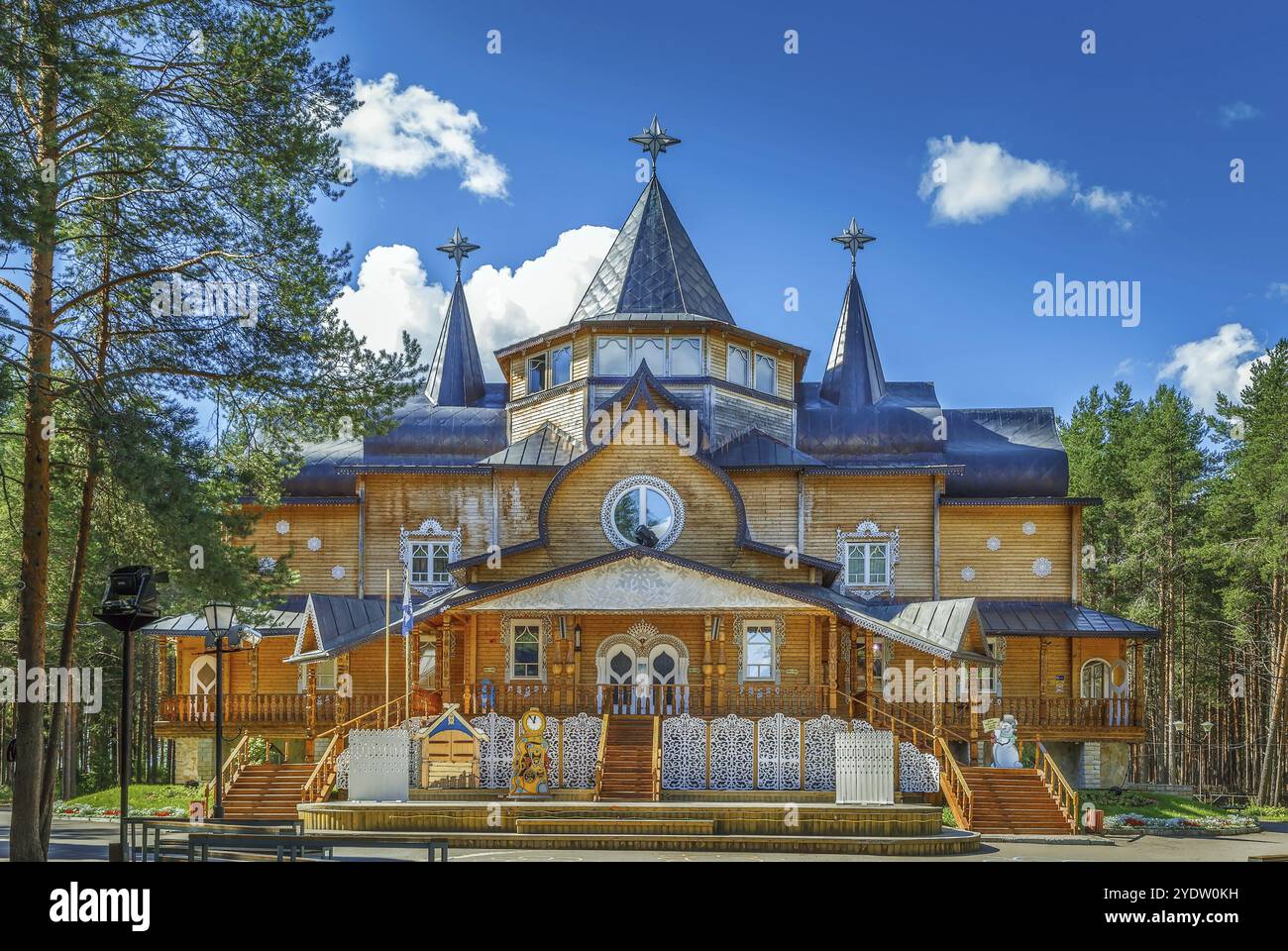 Residenza di Ded Moroz a Veliky Ustyug, Russia, Europa Foto Stock