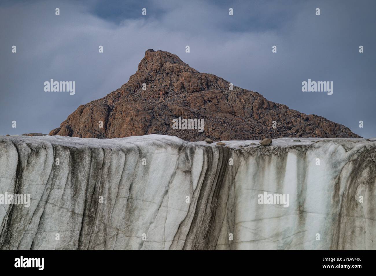 Belcher Glacier, Devon Island, Nunavut, Canadian Arctic, Canada, nord America Foto Stock