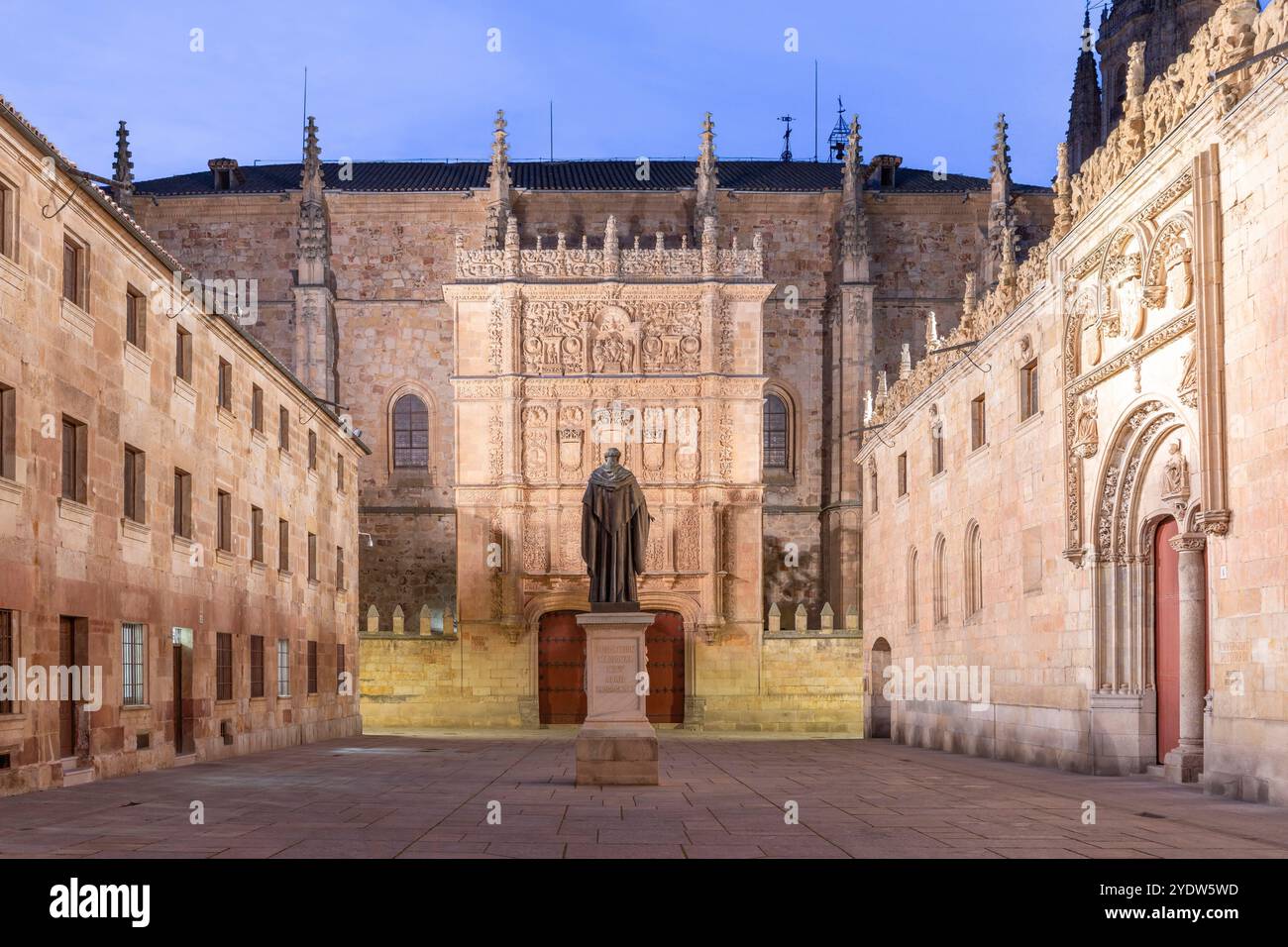 Università di Salamanca, Salamanca, sito patrimonio dell'umanità dell'UNESCO, Castiglia e León, Spagna, Europa Foto Stock