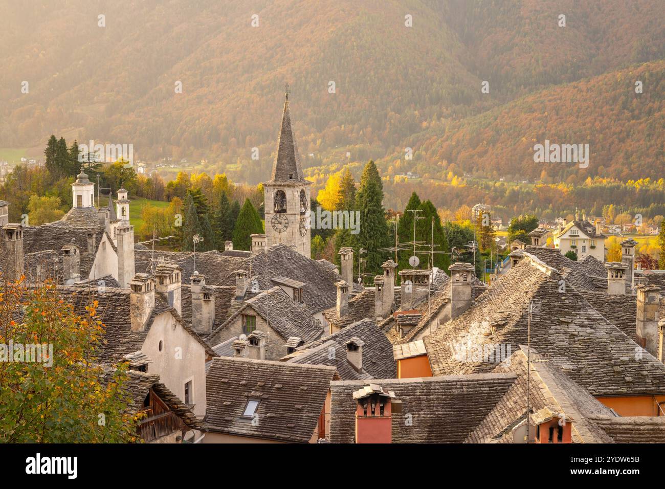 Craveggia, Valle Vigezzo, Val d'Ossola, Verbania, Piemonte, Italia, Europa Foto Stock