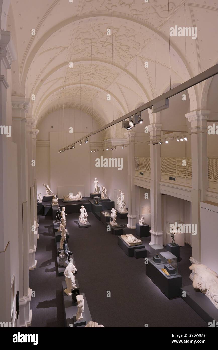 Casa del Sol, calchi in gesso originali, Museo Nazionale di Scultura, Spagna, Valladolid, Castiglia e León, Spagna, Europa Foto Stock