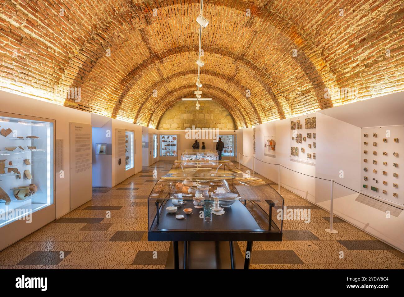 Museo del Castello di San Giorgio, Lisbona, Portogallo, Europa Foto Stock