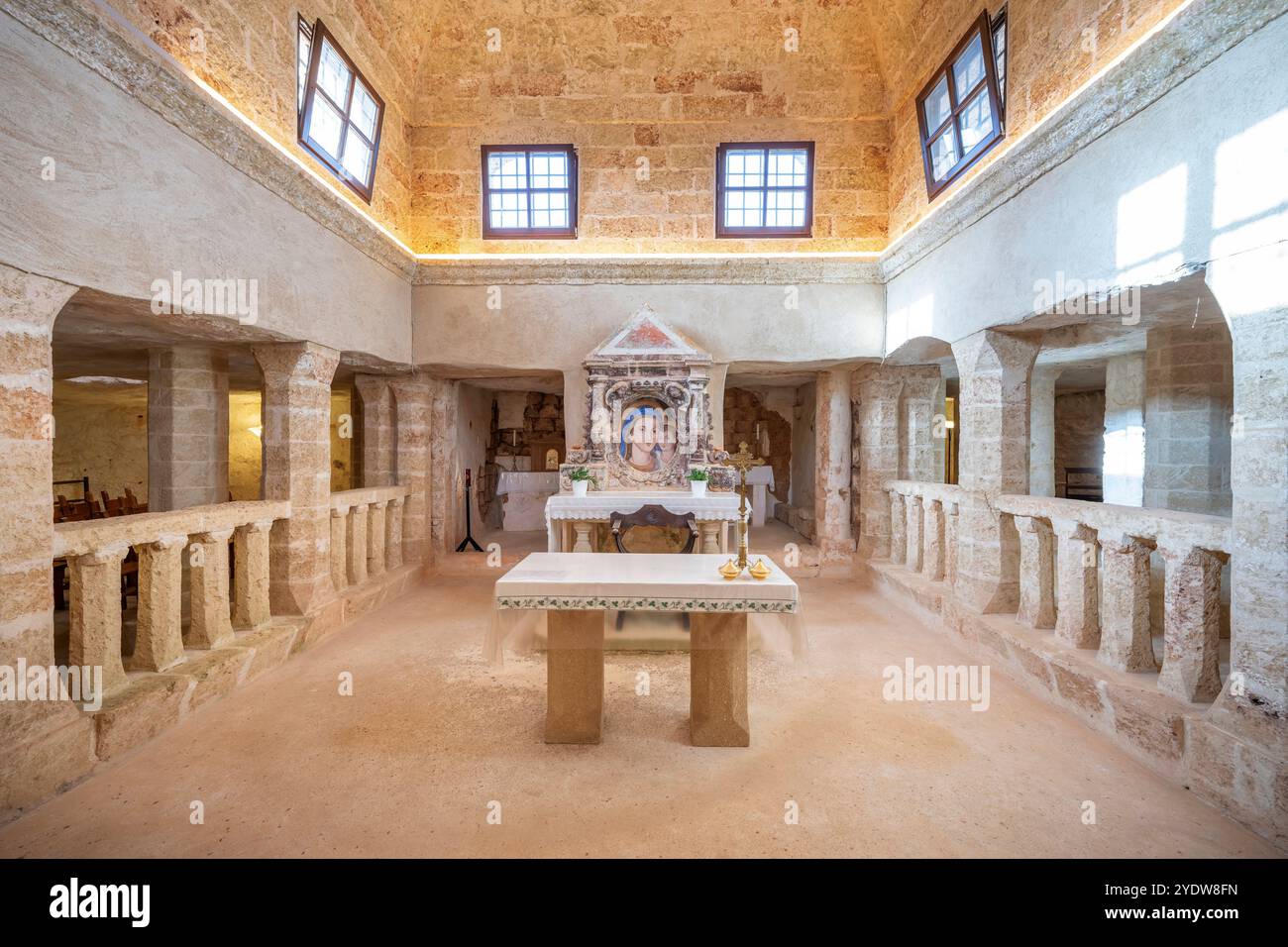 Cripta Gonfalone, Tricase, Lecce, Salento, Puglia, Italia, Europa Foto Stock