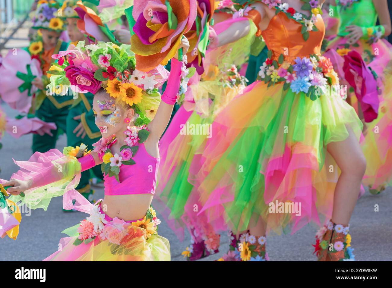 Carnevale, Sciacca, Agrigento, Sicilia, Italia, Mediterraneo, Europa Foto Stock