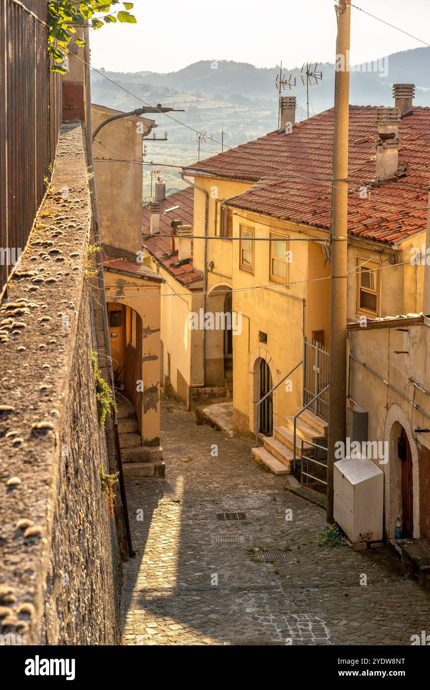 Pescolanciano, Isernia, Molise, Italia, Europa Foto Stock