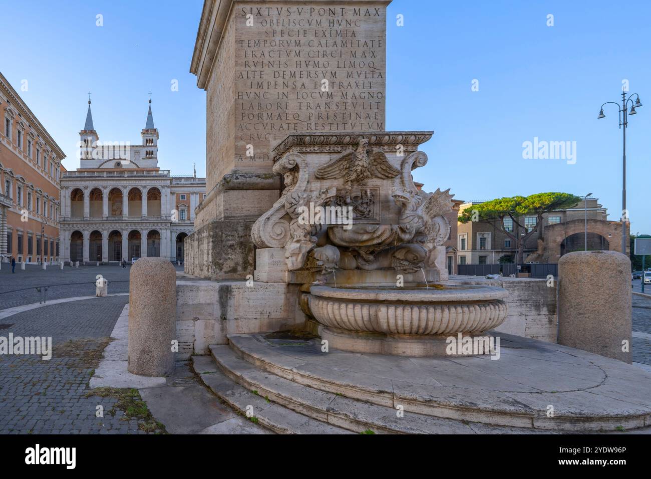 San Giovanni in Laterano, Roma, Lazio, Italia, Europa Foto Stock