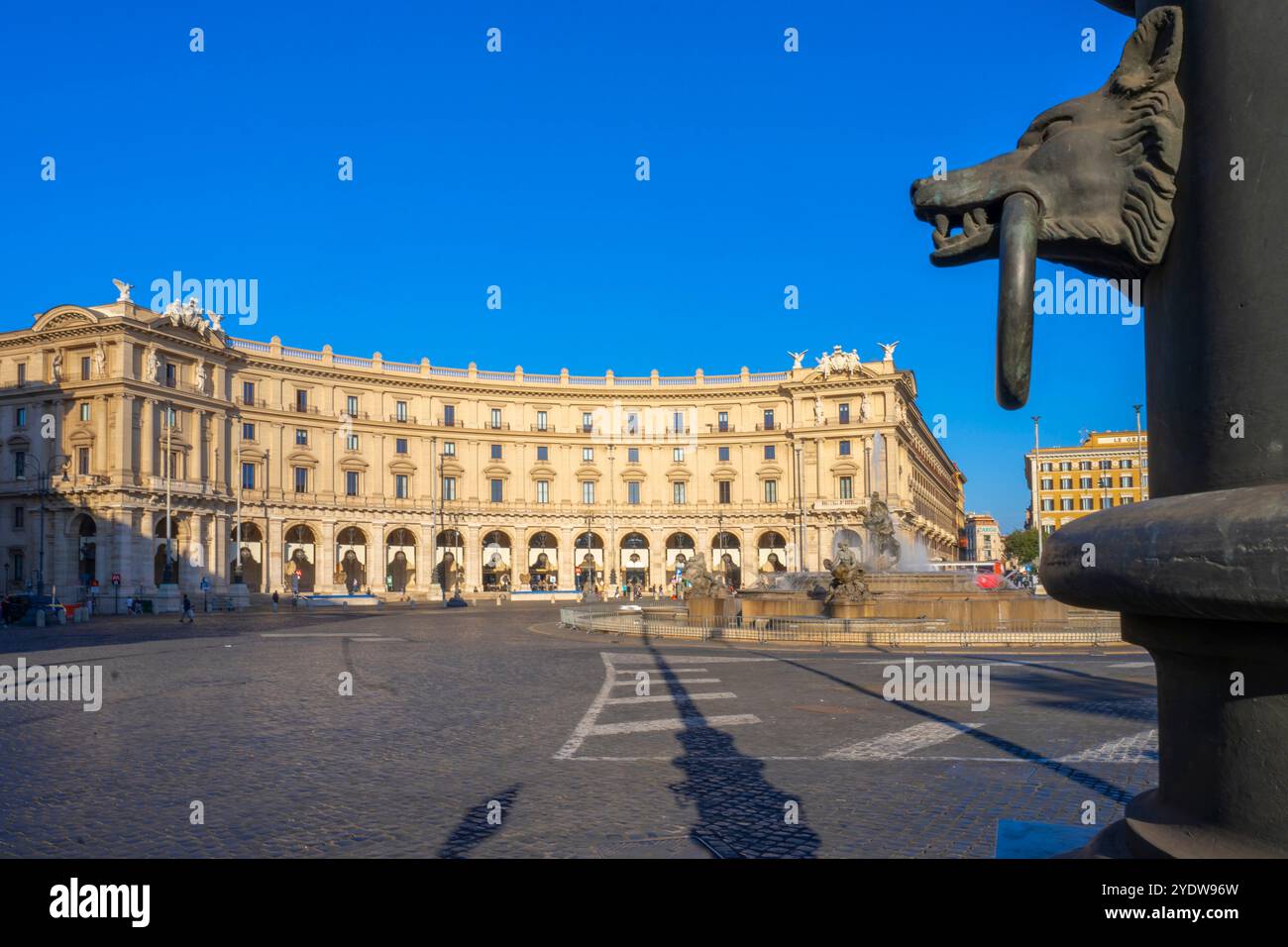 Piazza della Repubblica, Roma, Lazio, Italia, Europa Foto Stock