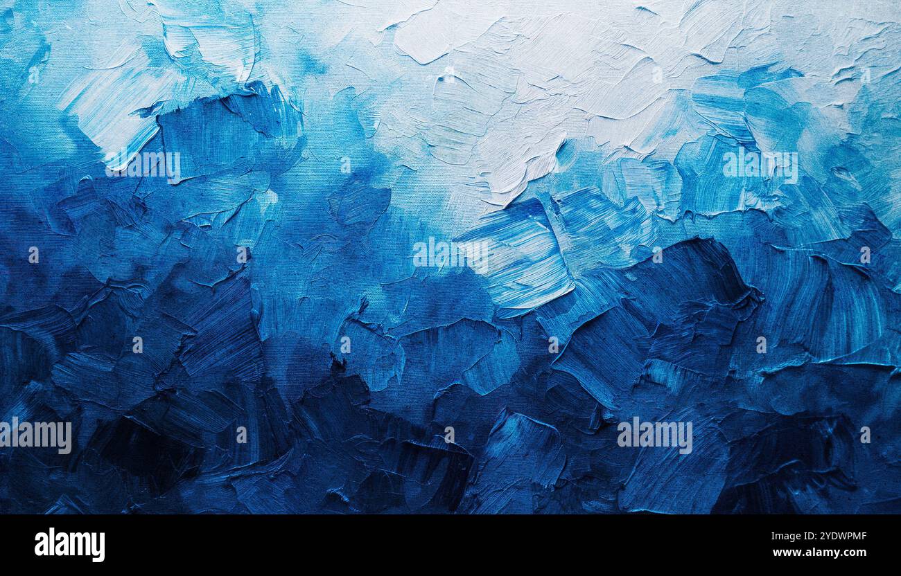 Sfumatura sfocata colorata con sfondo effetto granulosità, per design di prodotti artistici, social media, trendy, vintage, brochure, banner.acrilico astratto Foto Stock