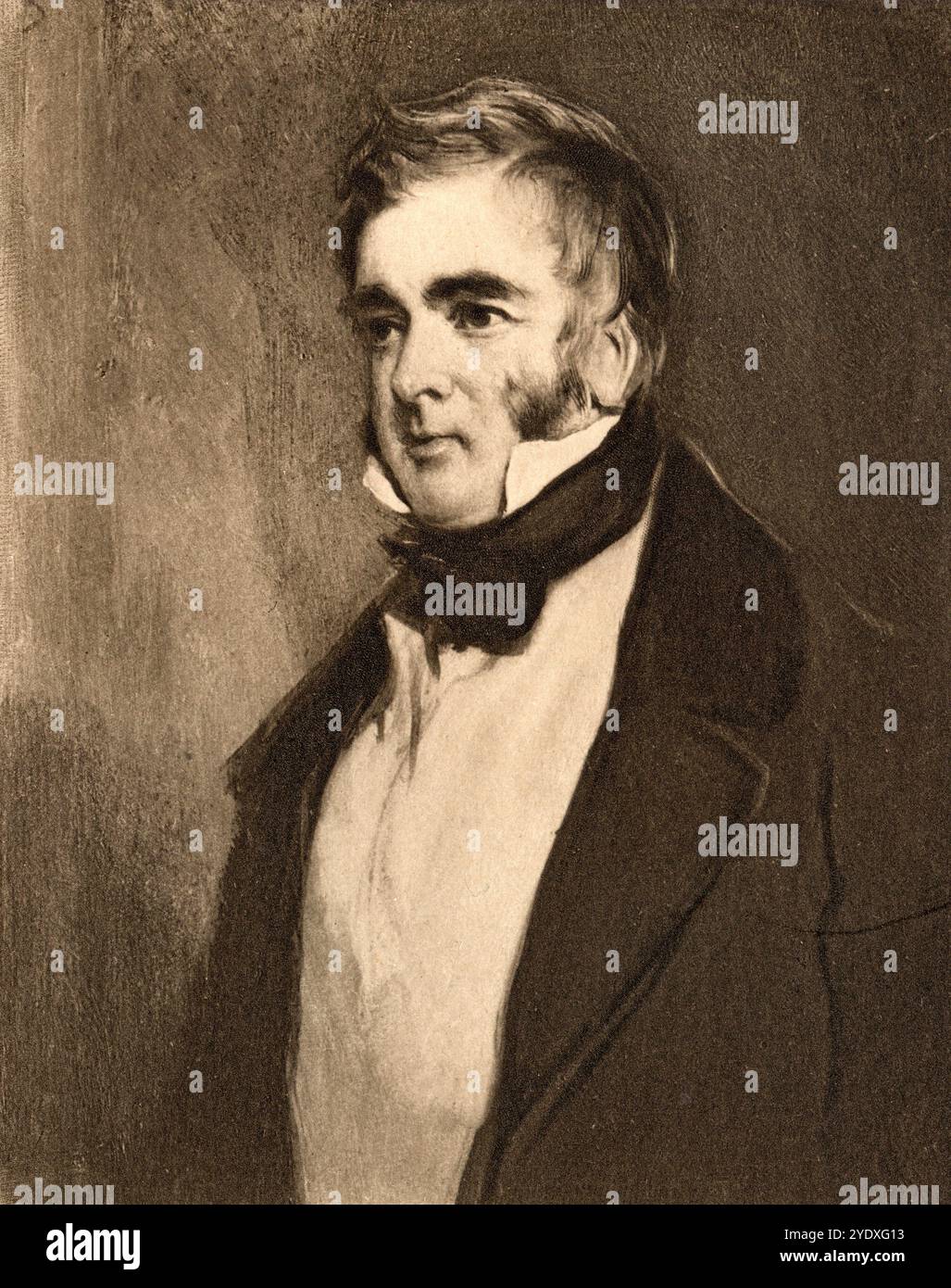 William Lamb, 2 anni. Visconte Melbourne, 1779-1848. Britischer Staatsmann und Premierminister, 1834, 1835-1841, Historisch, digital restaurierte Reprodukt Foto Stock