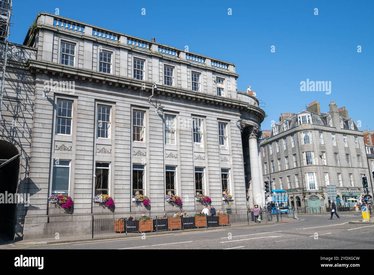 Archibald Simpsons Pub, King Street, Castlegate, Aberdeen, Scozia, REGNO UNITO Foto Stock