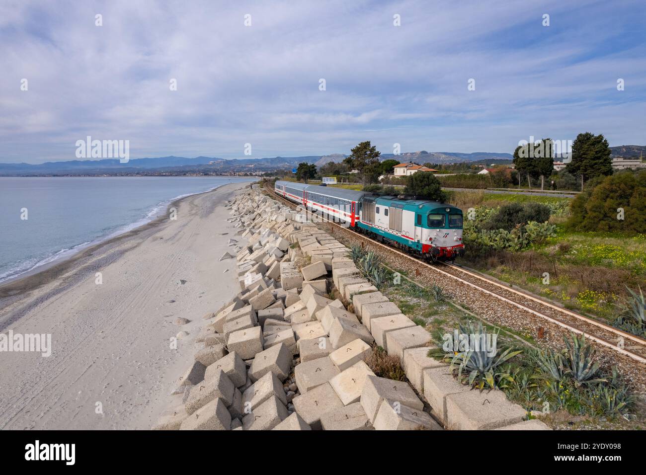 FS D445 1092 a Rocella Ionica Calabria Italia Foto Stock