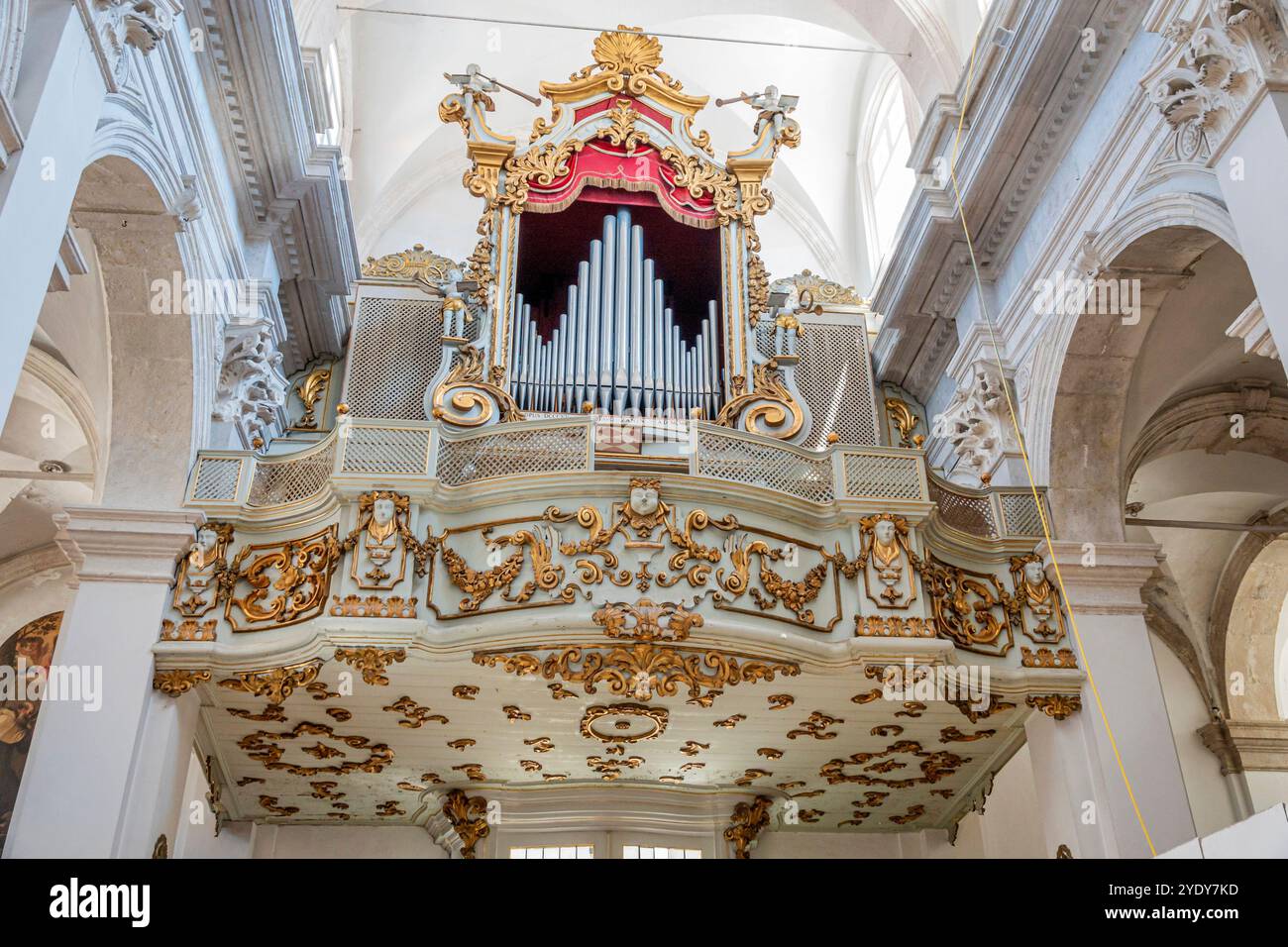 Dubrovnik Croazia, città vecchia Stari Grad, città murata di Ragusa, Cattedrale dell'assunzione della Vergine Maria Katedrala Uznesenja Blazene Djevice Marije, INS Foto Stock