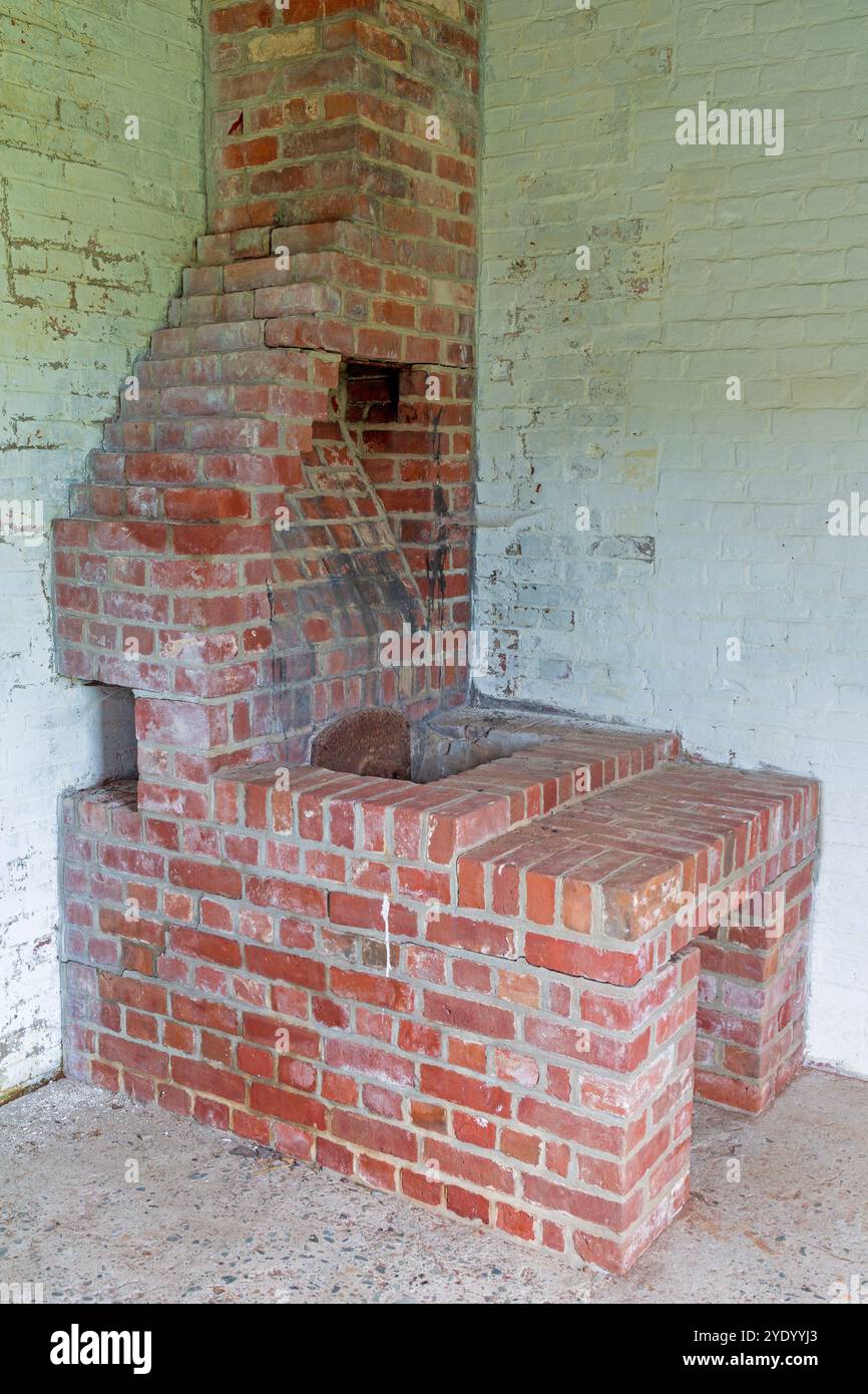 Forge, Georges Island National Historic Site, Halifax, nuova Scozia, Canada Foto Stock