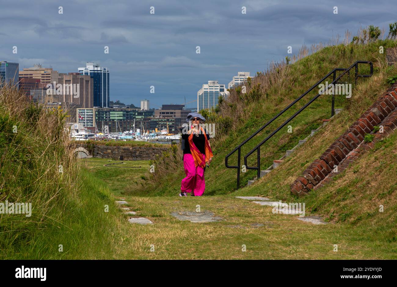 Georges Island National Historic Site, Halifax, nuova Scozia, Canada Foto Stock