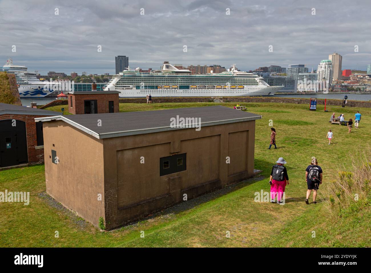 Georges Island National Historic Site, Halifax, nuova Scozia, Canada Foto Stock