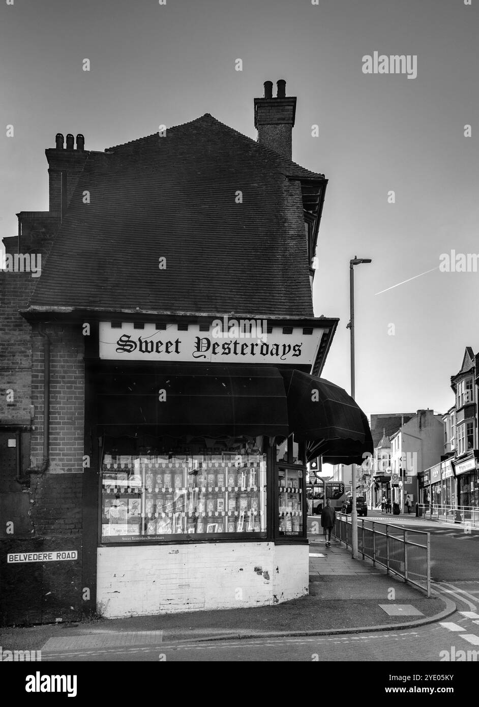 Broadstairs, una città costiera nel Kent orientale, in Inghilterra. Foto Stock