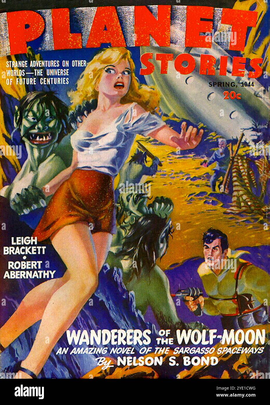 Planet Stories Vol 2 # 6 molla 1944. Foto Stock