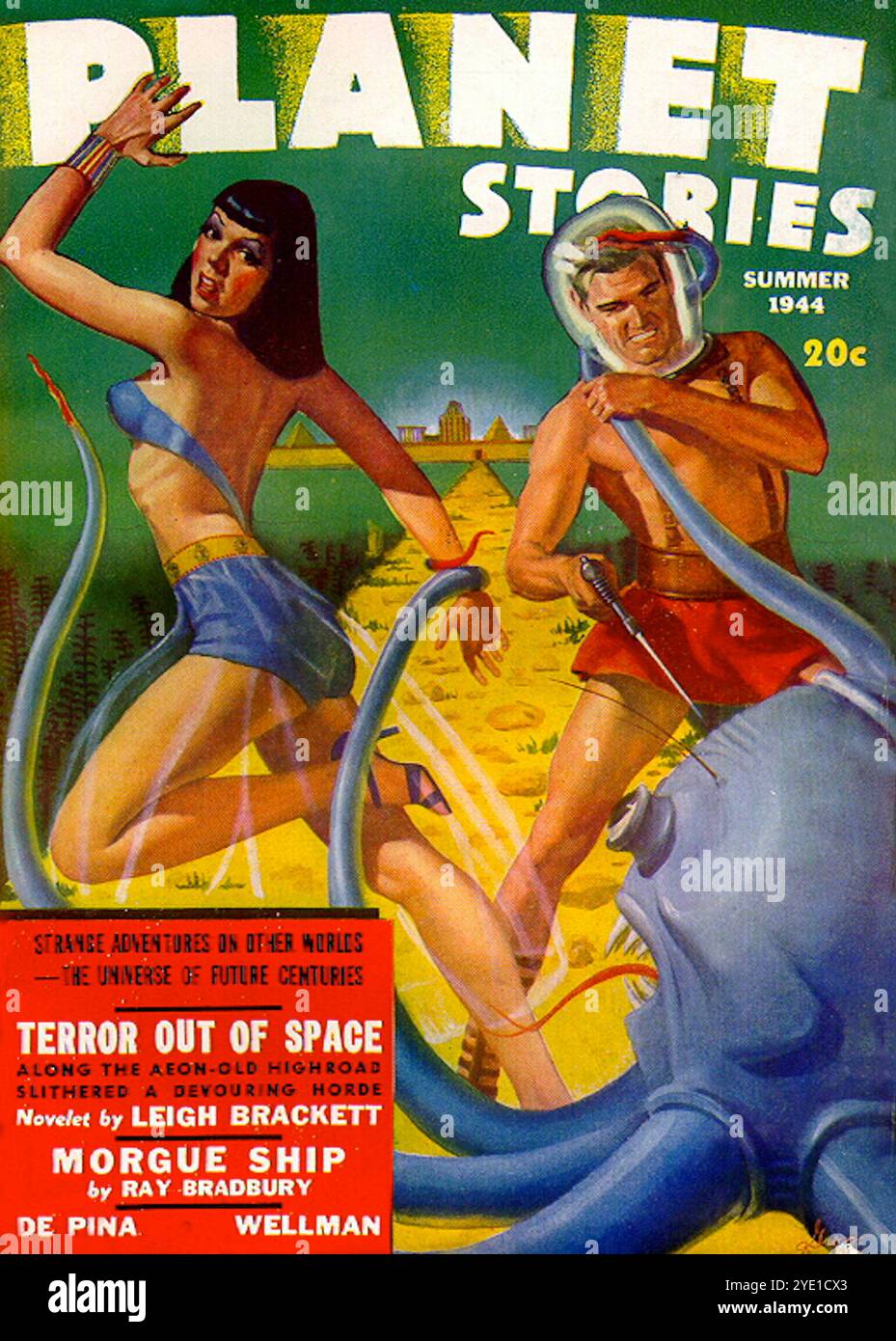 Planet Stories Vol 2 # 7 estate 1944. Foto Stock
