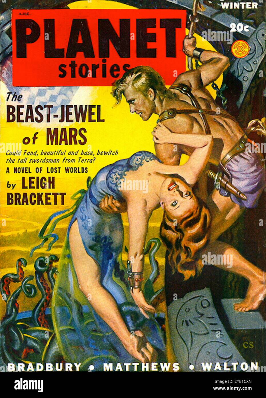 Planet Stories Vol 4 # 1 Inverno 1948. Foto Stock