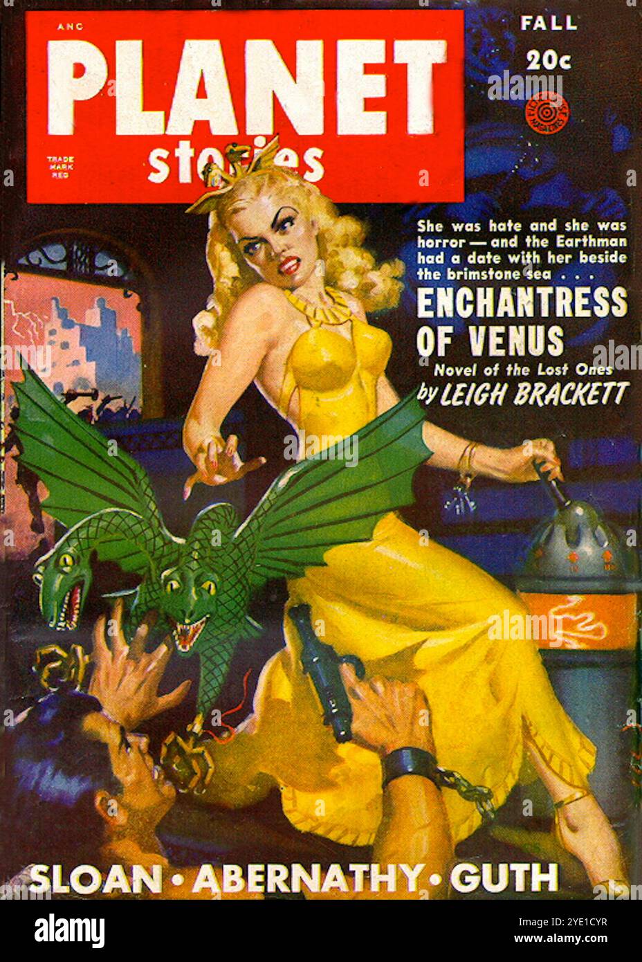 Planet Stories Vol 4 # 4 autunno 1949. Foto Stock