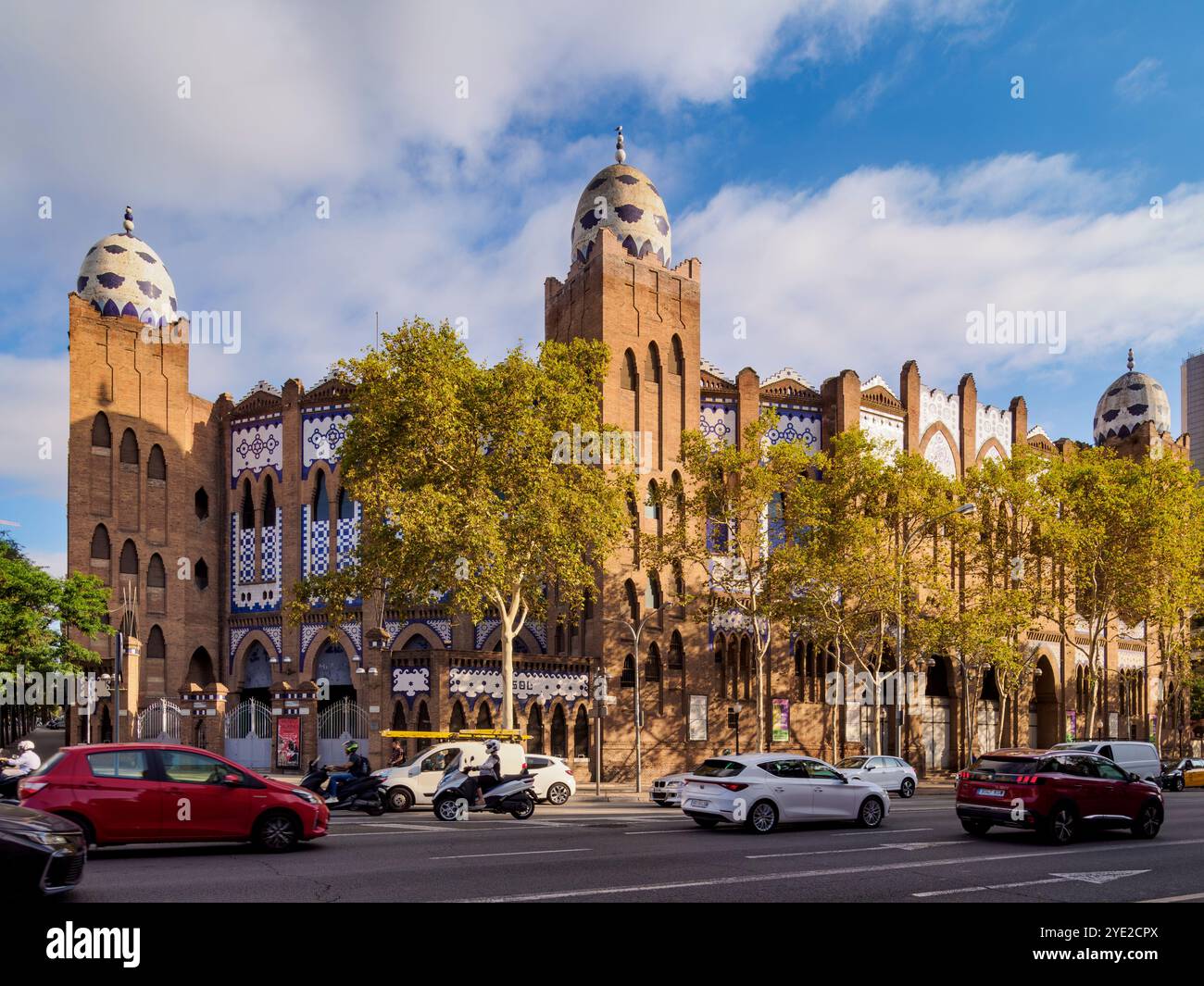 Plaza de Toros Monumental de Barcelona, arena, Barcellona, Catalogna, Spagna Foto Stock
