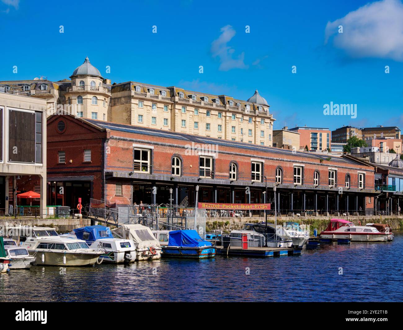 St Augustine's Reach, Floating Harbour, Bristol, Inghilterra, Regno Unito Foto Stock