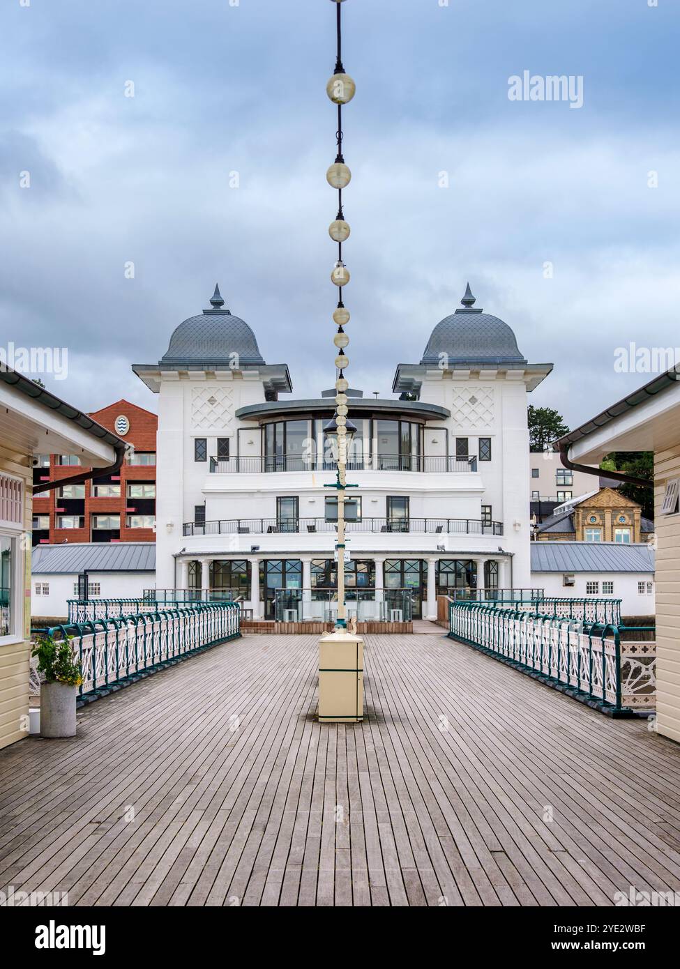 Penarth Pier, Penarth, Galles, Regno Unito Foto Stock