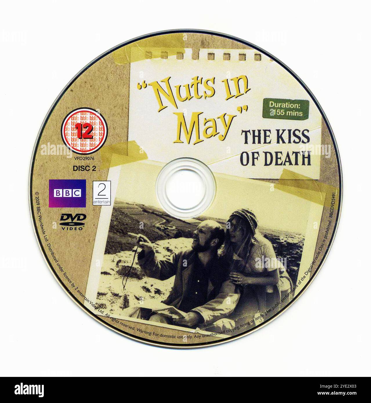 DVD. "NUTS in May" e "The Kiss of Death", film scritti e diretti da Mike Leigh. Foto Stock