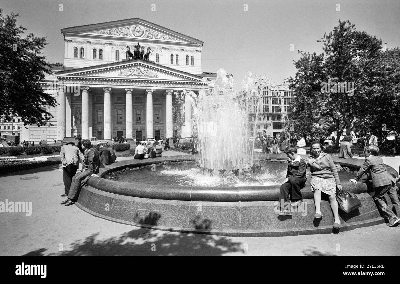 Teatro Bolshoi di Mosca Foto Stock
