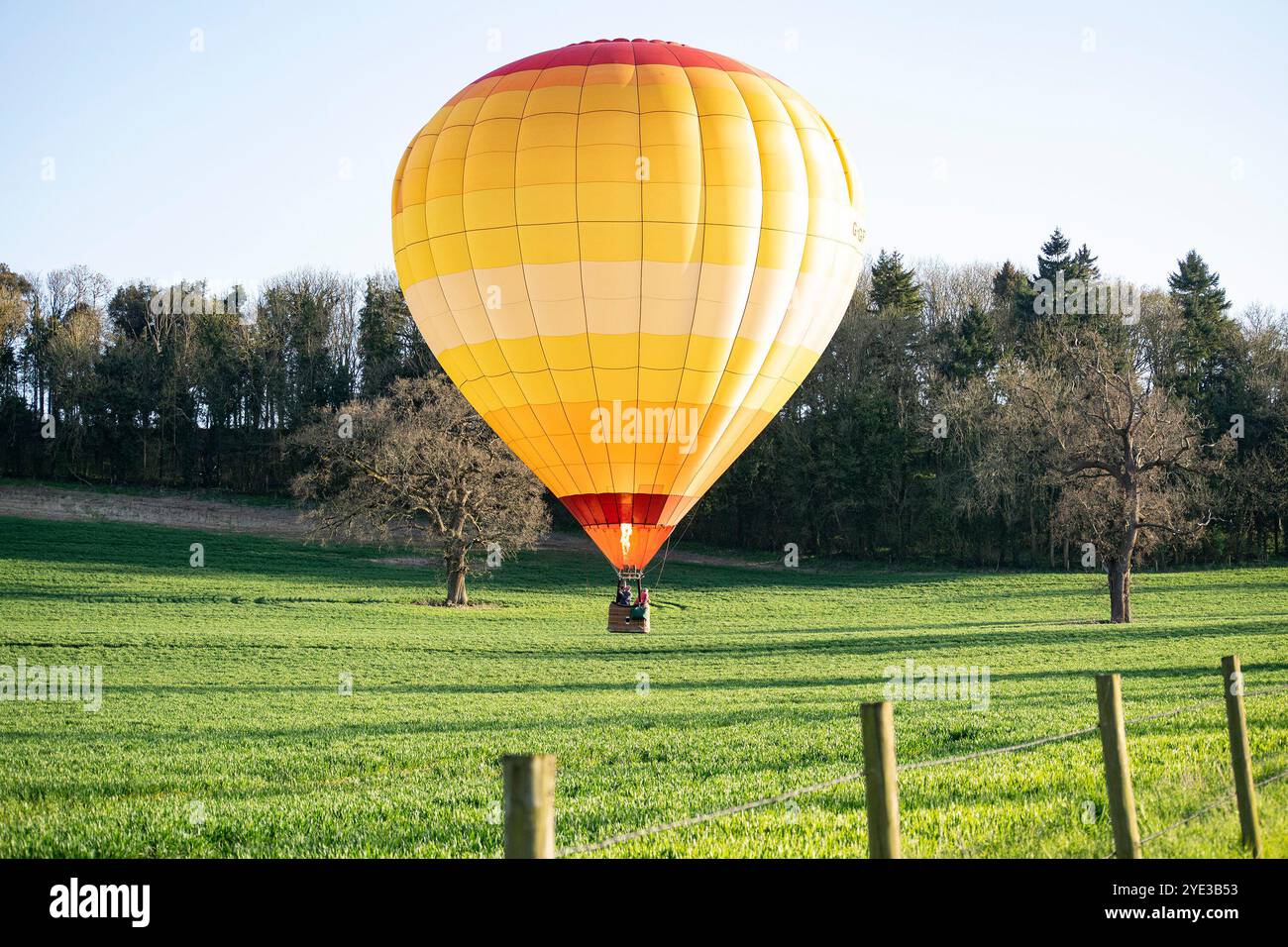 Mongolfiere a Bath Foto Stock