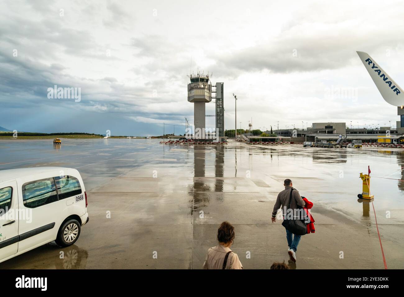 Aeroporto di Girona, Catalogna, Spagna Foto Stock