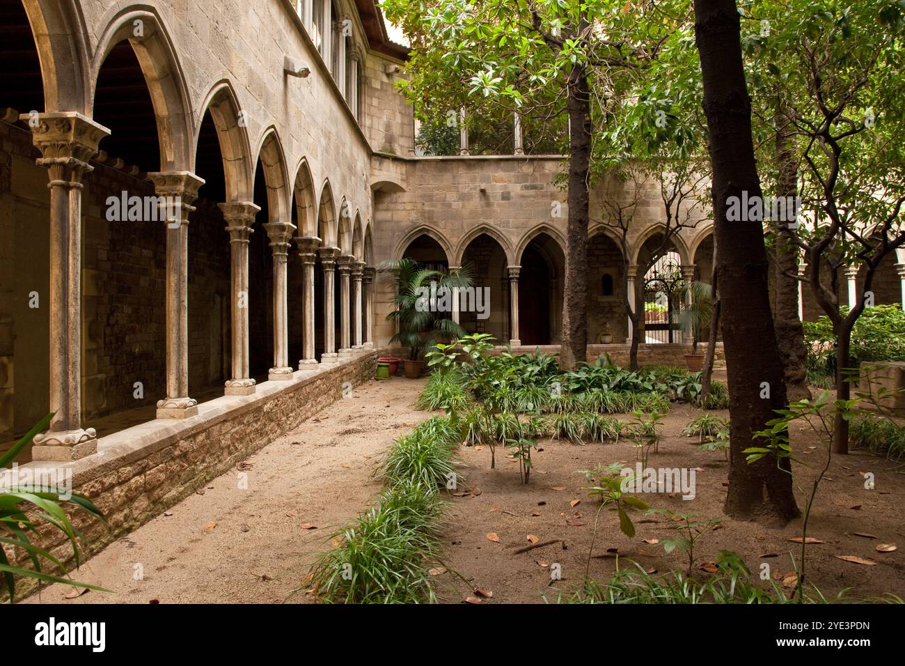 Monastero di Santa Anna - Chiostro - Barcellona - Spagna Foto Stock