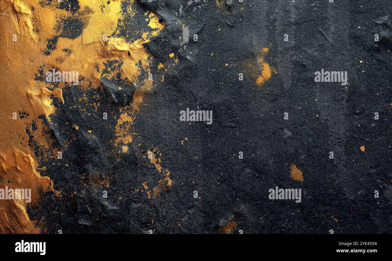 Sfondo in pietra nera. Vista frontale. Spazio libero per le copie.svuotare vecchi sfondi di cemento scuro o pietra. Foto Stock