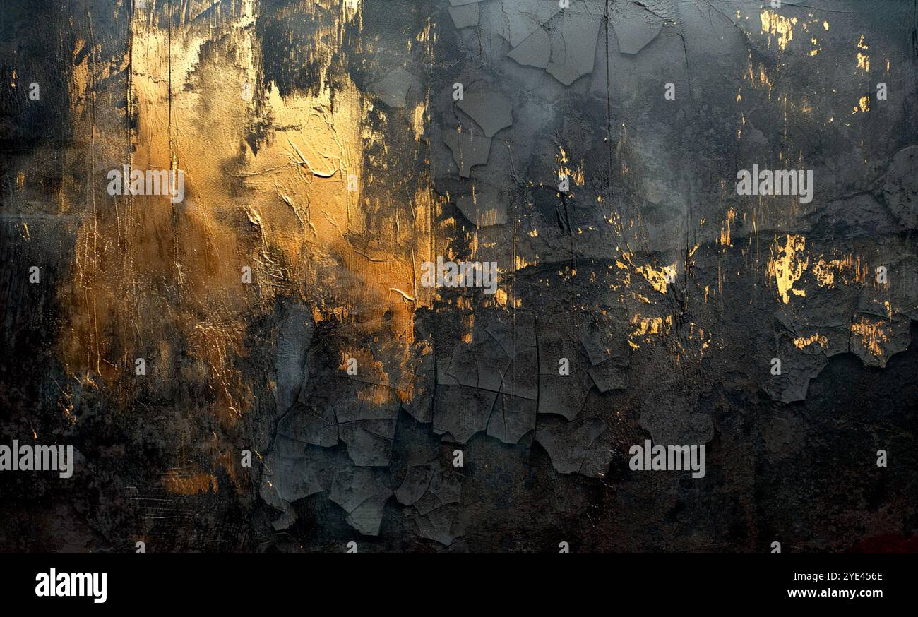 Sfondo in pietra nera. Vista frontale. Spazio libero per le copie.svuotare vecchi sfondi di cemento scuro o pietra. Foto Stock